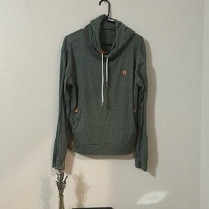NAKETANO Green Hoodie, Lightweight, XL